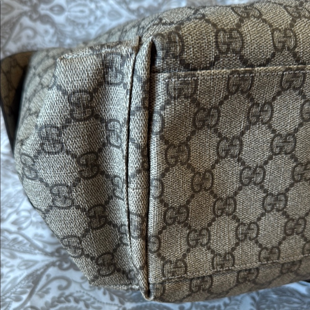 Gucci Supreme Canvas Diaper Bag - Picture 7 of 15